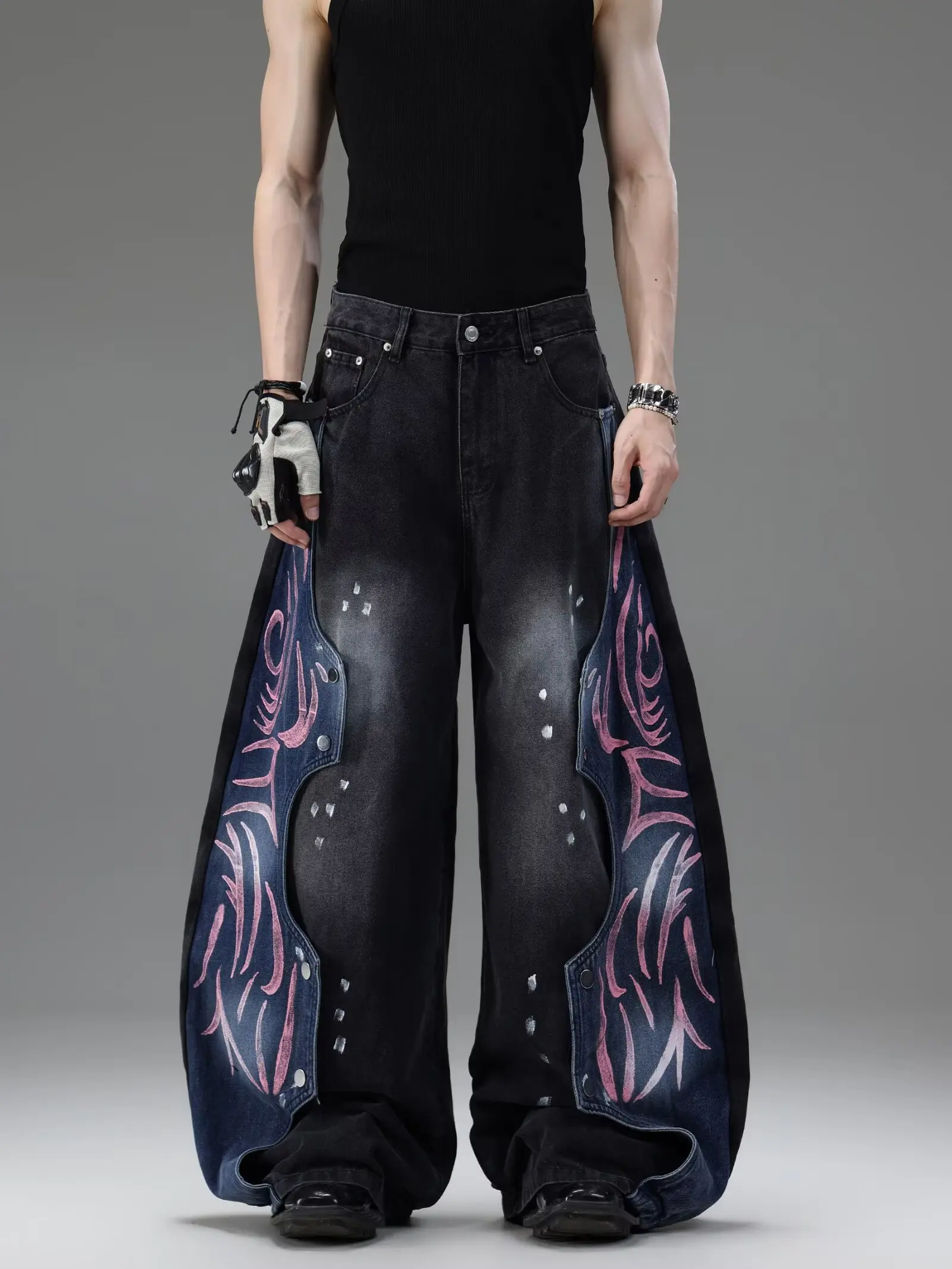 Men's Denim Pants Old Blue Washed Male Jeans Casual Men wear Loose Trousers New Korean Style Fashion Straight Wide Leg Pants
Men's Denim Pants Old Blue Washed Male Jeans Casual Men wear Loose Trousers New Korean Style Fashion Straight Wide Leg Pants