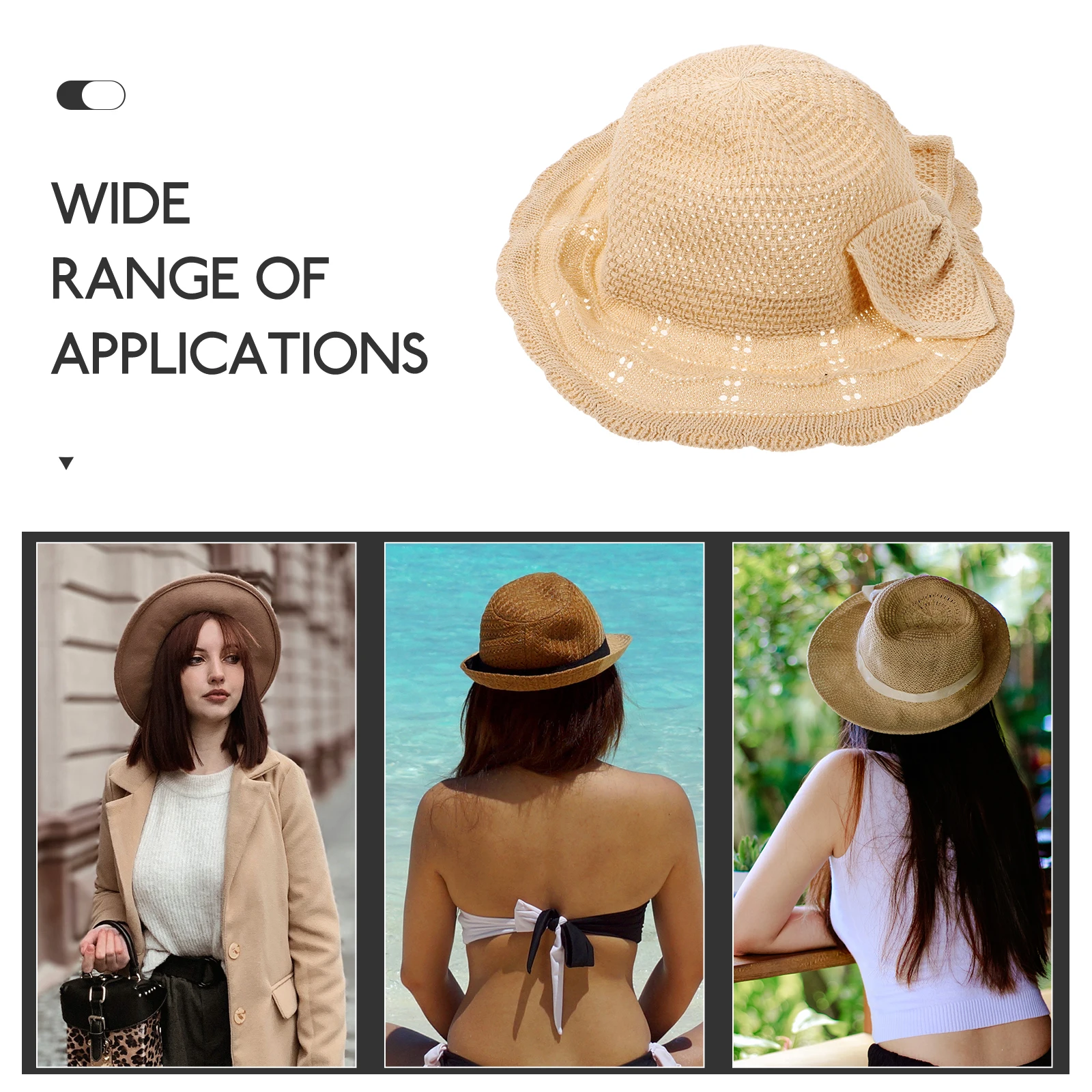 Fashion Knitted Sun Hat Dome Beach Summer Uv Protection Shade Cap For Women Girls Lightweight All Sizes Seaside
Fashion Knitted Sun Hat Dome Beach Summer Uv Protection Shade Cap For Women Girls Lightweight All Sizes Seaside