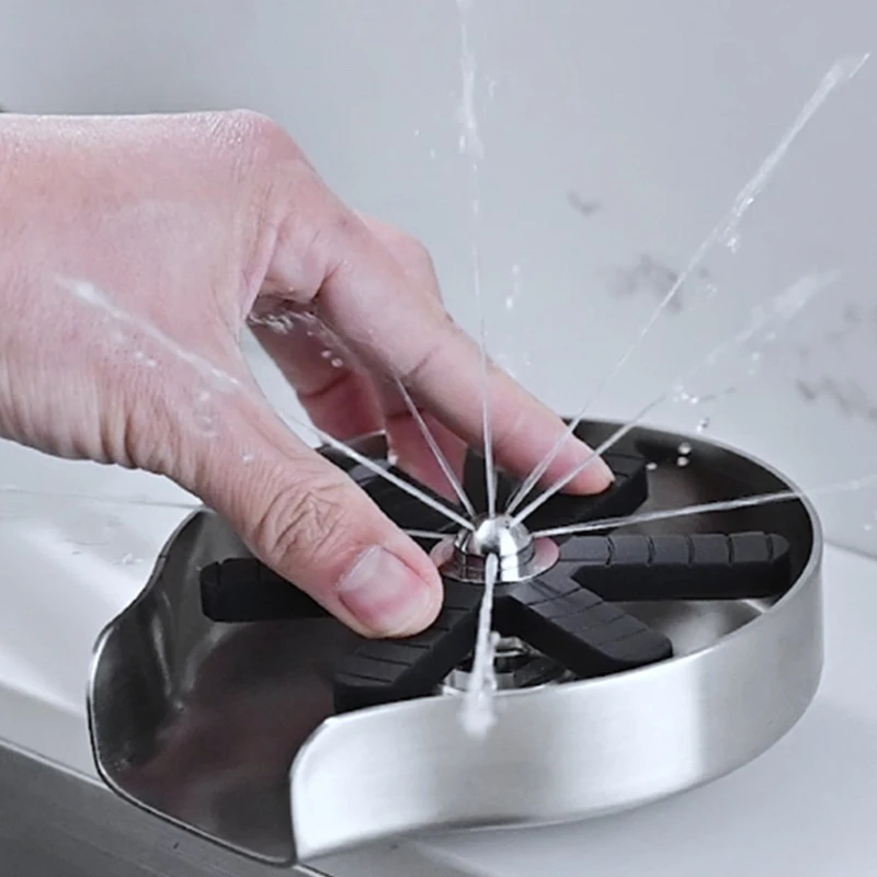 SUS 304 Stainless Steel Bar Kitchen Sink Cup Rinser Automatic 7 Hole High Pressure Cup Washer For Bar Kitchen Beer Milk Tea Cup
SUS 304 Stainless Steel Bar Kitchen Sink Cup Rinser Automatic 7 Hole High Pressure Cup Washer For Bar Kitchen Beer Milk Tea Cup