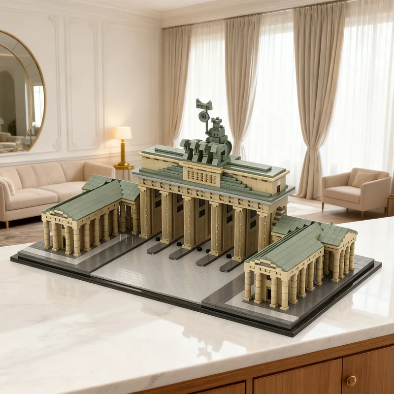3456pcs MOC Brandenburg Gate Architecture Model Building Blocks Architecture Toys Christmas Gifts Education Kids Creative Idea
3456pcs MOC Brandenburg Gate Architecture Model Building Blocks Architecture Toys Christmas Gifts Education Kids Creative Idea