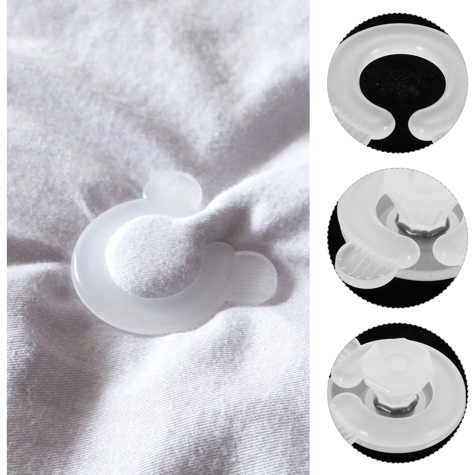 16 Pcs Bed Sheet Clamps Duvet Cover Snaps PP Comforter Clips Non Slip Sheet Fixer Plastic Sealing Fasteners Easy Assemble Quilt
16 Pcs Bed Sheet Clamps Duvet Cover Snaps PP Comforter Clips Non Slip Sheet Fixer Plastic Sealing Fasteners Easy Assemble Quilt