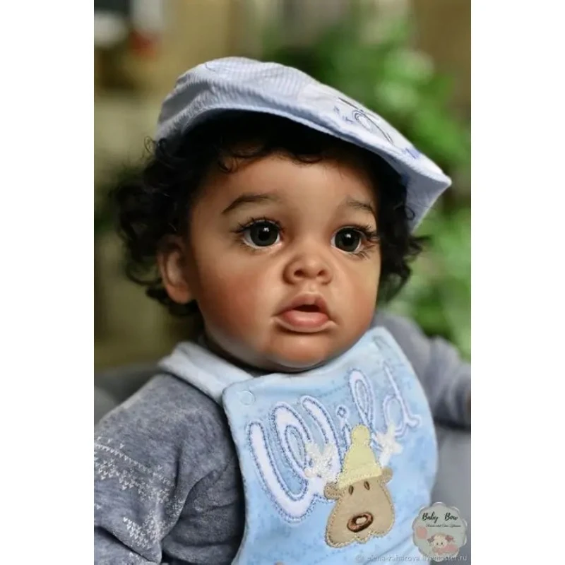 22inches Already Painted Dark Skin Reborn Doll Kits Benjamin Unassembled DIY Reborn Doll Parts
22inches Already Painted Dark Skin Reborn Doll Kits Benjamin Unassembled DIY Reborn Doll Parts