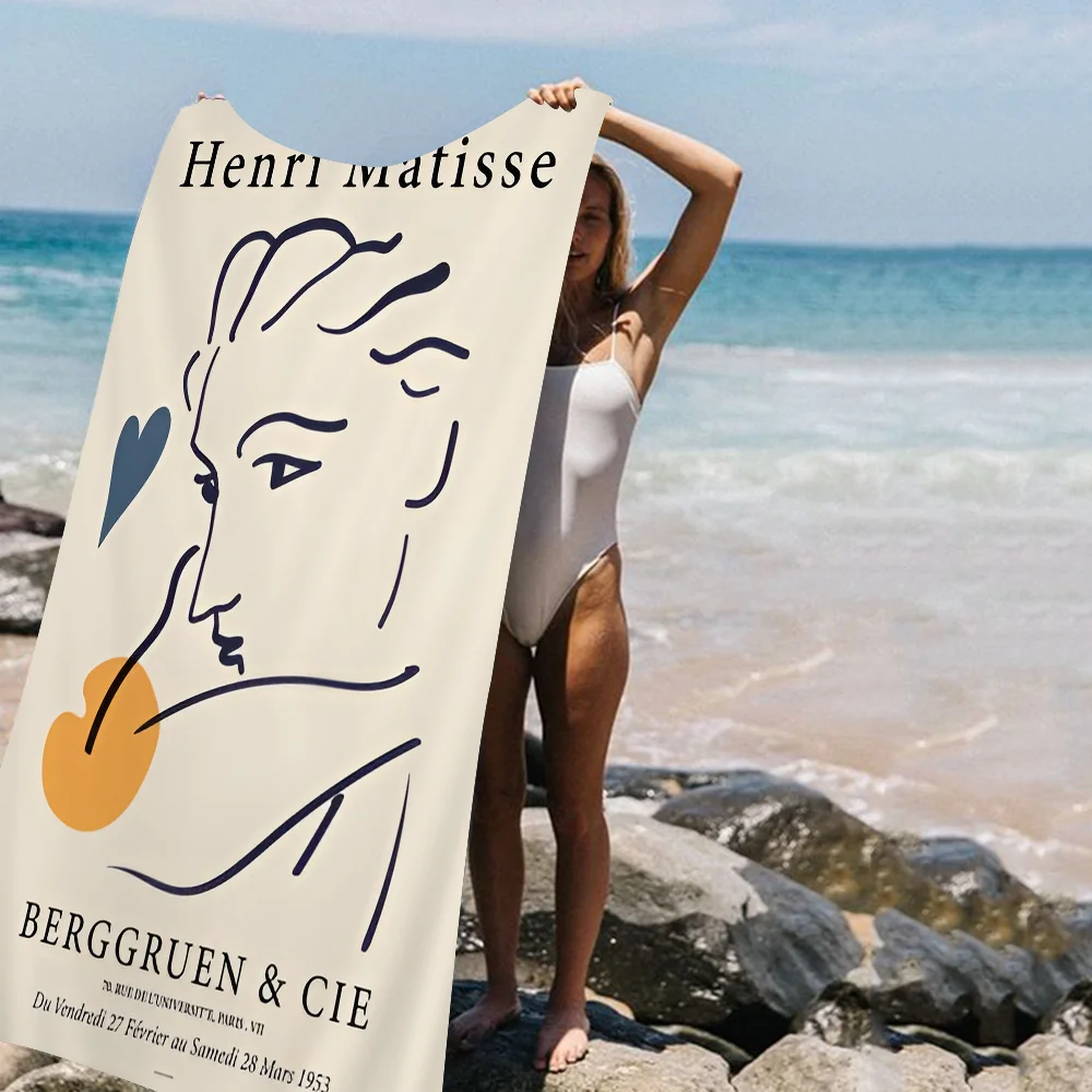 H-HenriM-Matisse Beach Towel Colorful Bath Towels for Girl Microfiber Quick Dry Custom Sand Free Beach Yoga Spa Gym Pool
H-HenriM-Matisse Beach Towel Colorful Bath Towels for Girl Microfiber Quick Dry Custom Sand Free Beach Yoga Spa Gym Pool