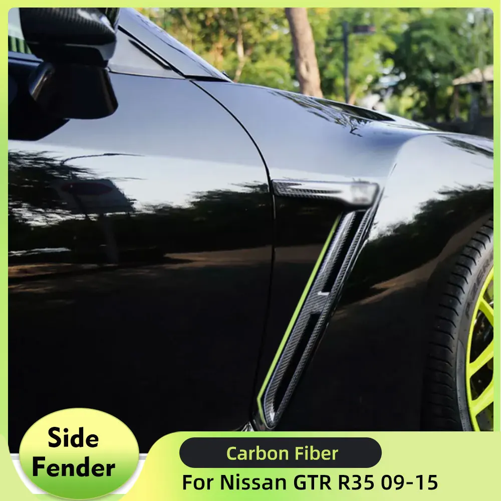 for Nissan GTR35 Coupe 2-Door 2008-2016 Car Door Side Fenders Air Flow Vent Trim Real Carbon Fiber
for Nissan GTR35 Coupe 2-Door 2008-2016 Car Door Side Fenders Air Flow Vent Trim Real Carbon Fiber