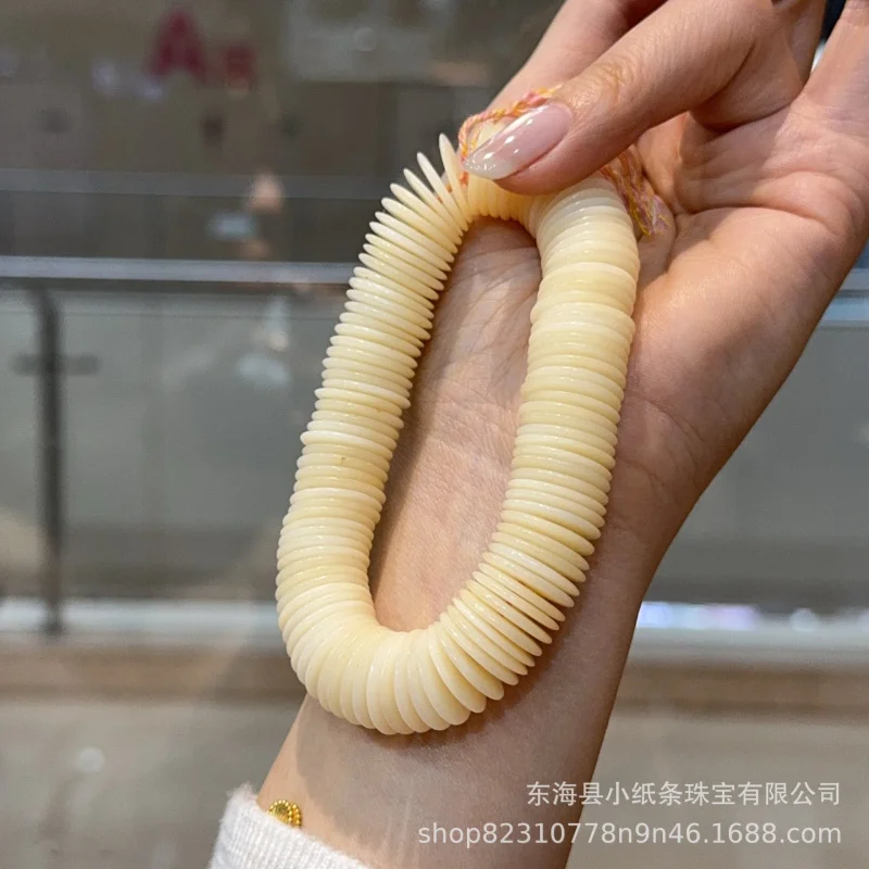 bone bead fashion bracelet, woven unisex accessory, stylish and versatile
bone bead fashion bracelet, woven unisex accessory, stylish and versatile
