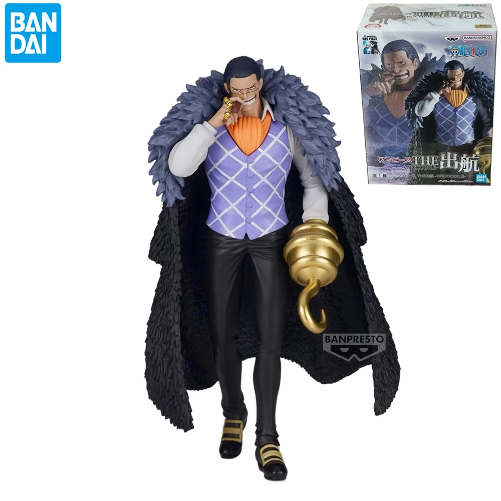 Original Bandai One Piece The Shukko Crocodile Sir Crocodile Anime Action Figures Collection Ornaments Figure Toys Gift 17cm
Original Bandai One Piece The Shukko Crocodile Sir Crocodile Anime Action Figures Collection Ornaments Figure Toys Gift 17cm
