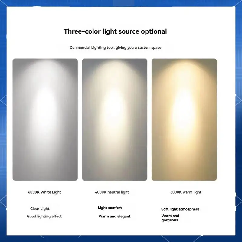 3Pcs 85V-265V Wide Voltage Led Track Light Clothing Shop Led Track Light For Shop Clothing Store
3Pcs 85V-265V Wide Voltage Led Track Light Clothing Shop Led Track Light For Shop Clothing Store