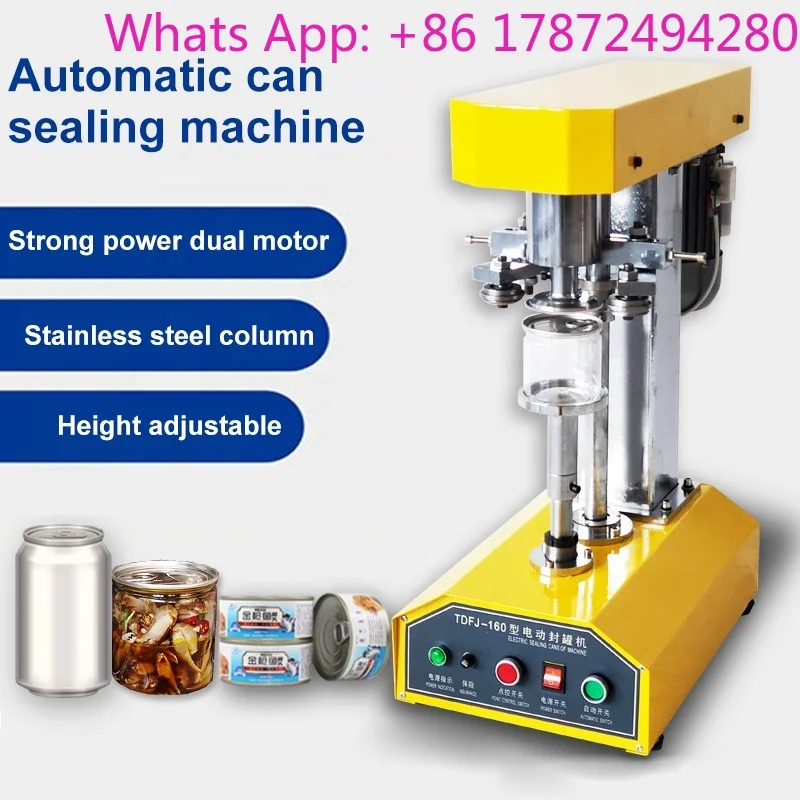 LYC-160 High Quality Electric Desktop Round Bottle Sealing Beverage Soda PE Aluminum Pet Beer Tin Can Sealing Machine
LYC-160 High Quality Electric Desktop Round Bottle Sealing Beverage Soda PE Aluminum Pet Beer Tin Can Sealing Machine