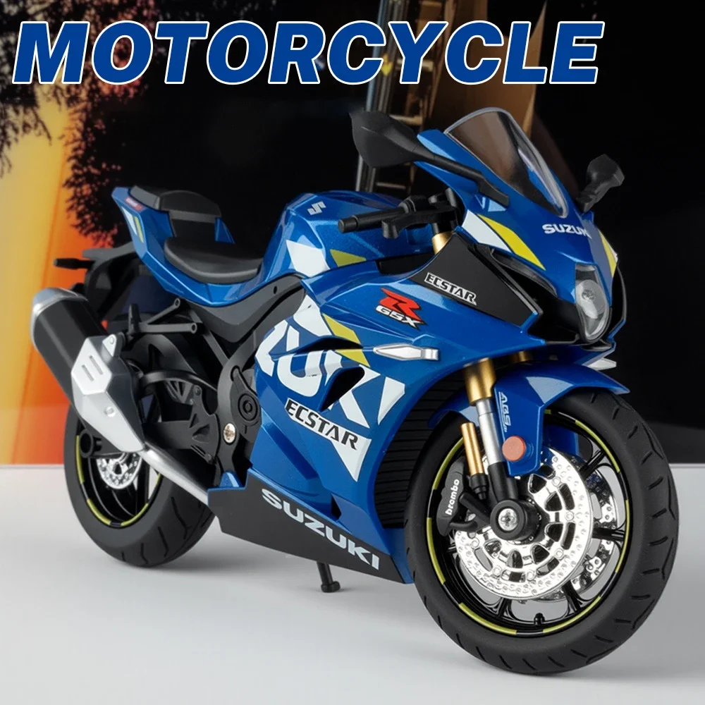 1:12 GSX1000R сплав, литая под давлением модель мотоцикла, коллекция транспортных средств, звук и свет, внедорожный автоцикл, игрушечный автомобиль
1:12 GSX1000R сплав, литая под давлением модель мотоцикла, коллекция транспортных средств, звук и свет, внедорожный автоцикл, игрушечный автомобиль