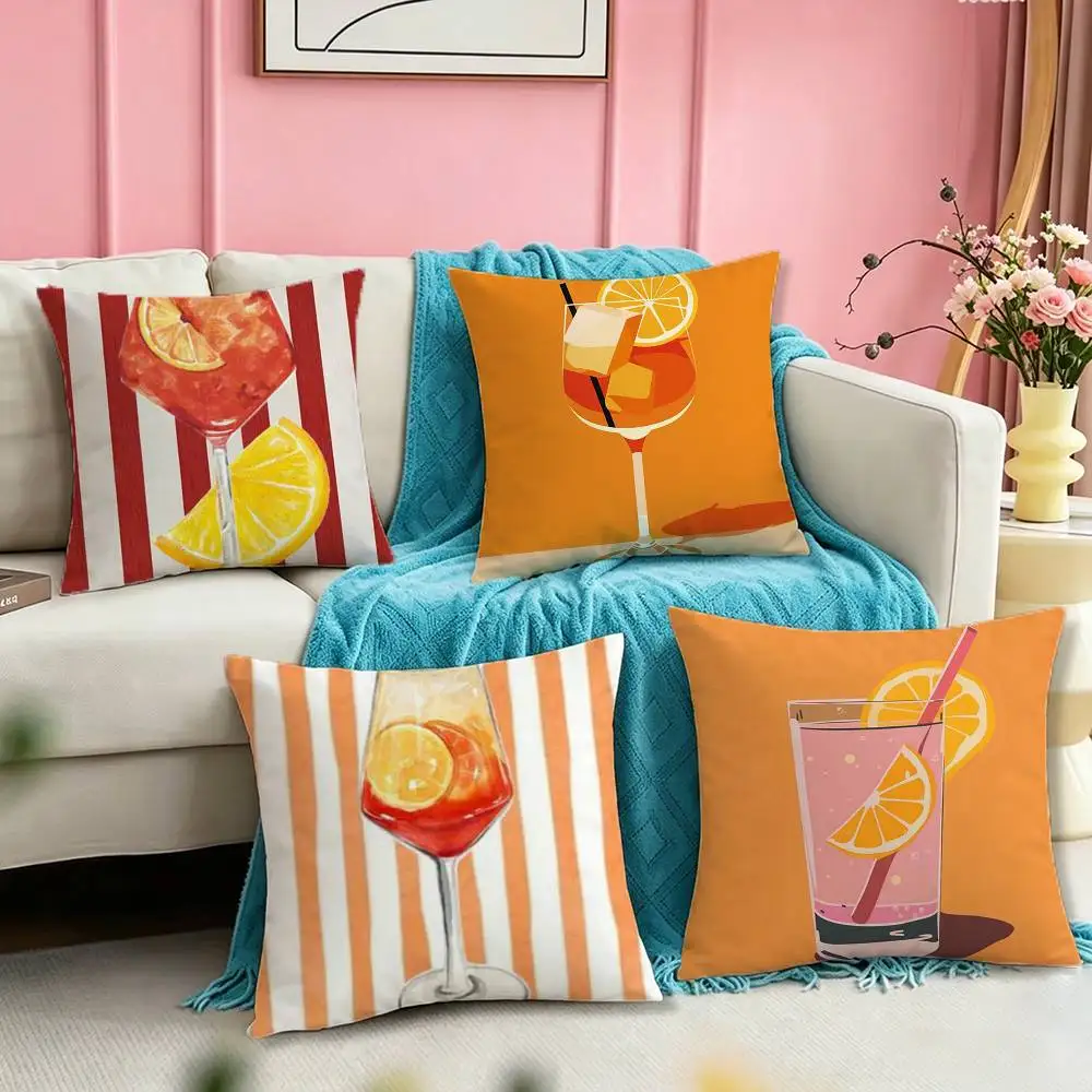 Aperol Spritz Art Square Double-Sided printed Pillow Case Bedroom Bedside Pillow Sofa Cushion Cover
Aperol Spritz Art Square Double-Sided printed Pillow Case Bedroom Bedside Pillow Sofa Cushion Cover