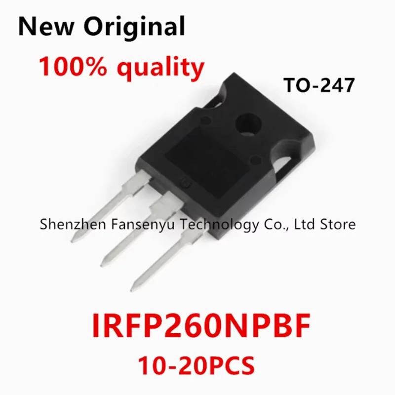 (10-20pcs)100% New original IRFP260NPBF IRFP260N 200V50A TO247 IRFP260 Chipset
(10-20pcs)100% New original IRFP260NPBF IRFP260N 200V50A TO247 IRFP260 Chipset