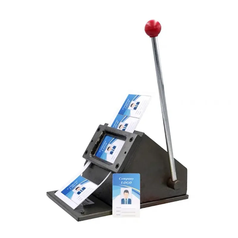 New 86 * 54 Rounded Manual PVC Card Machine Business Card Cutting Machine Card Machine Paper Cutter
New 86 * 54 Rounded Manual PVC Card Machine Business Card Cutting Machine Card Machine Paper Cutter