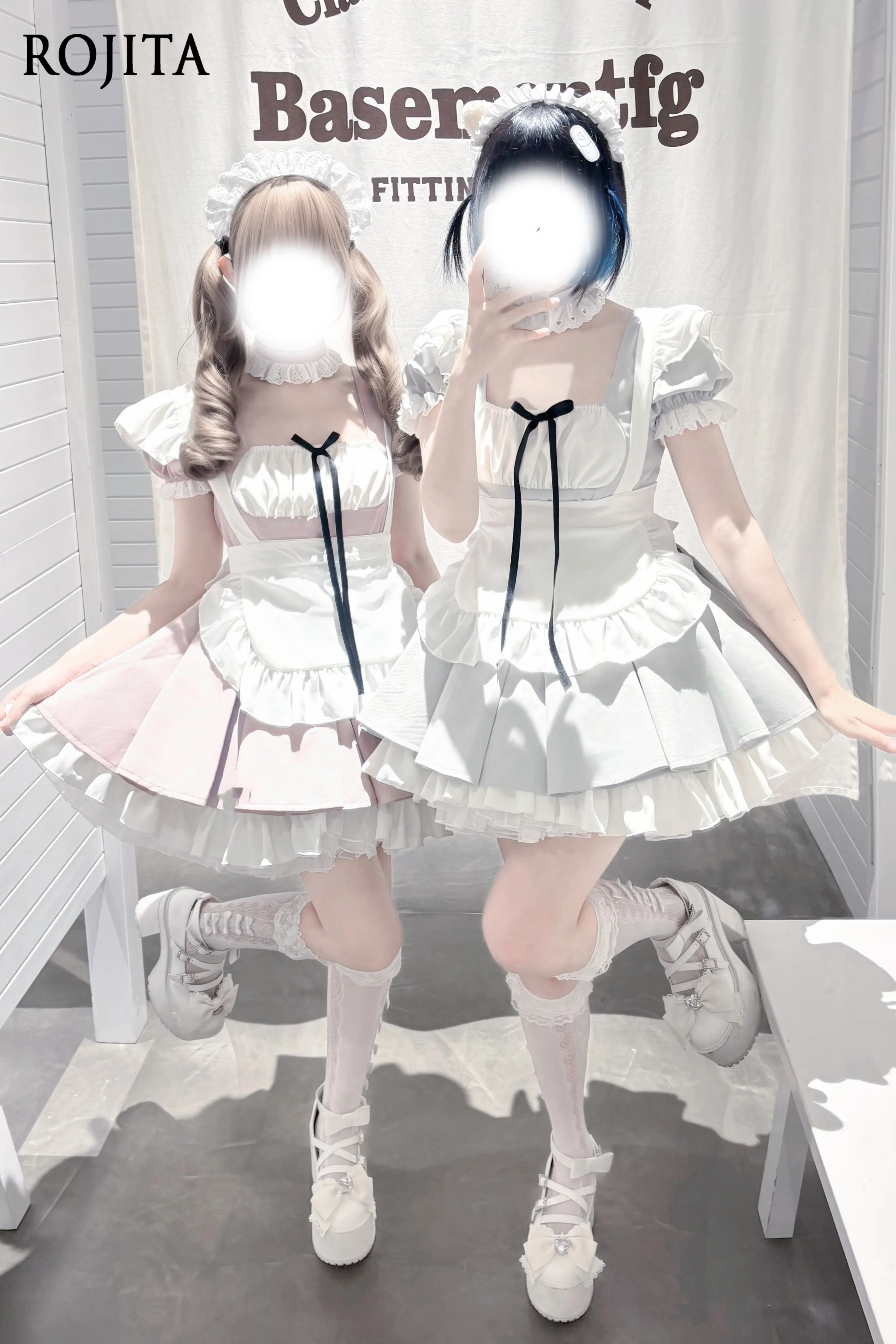 Sweet Lolita Maid Style Dress Puff Sleeve Ruffle Hem Lolita Outfit 2026 Summer New Pink White Ruffle Apron Dress for Women
Sweet Lolita Maid Style Dress Puff Sleeve Ruffle Hem Lolita Outfit 2026 Summer New Pink White Ruffle Apron Dress for Women