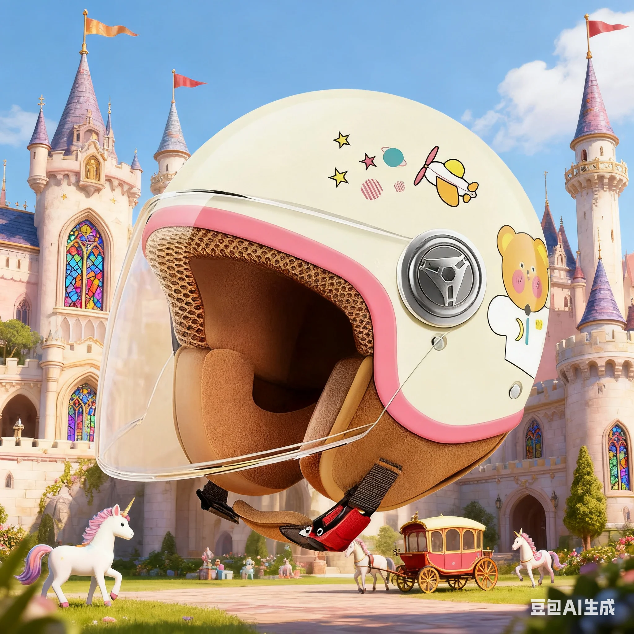 Motorcycle helmets and child safety helmets are suitable for children aged 3 to 15. High definition lens cute half helmet
Motorcycle helmets and child safety helmets are suitable for children aged 3 to 15. High definition lens cute half helmet