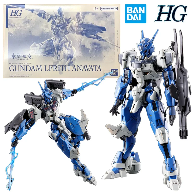 Bandai PB HG 1/144 Gundam Lfrith Anavata Gundam The Witch From Mercury 14 см аниме Оригинальная фигурка Модель сборная игрушка подарок
Bandai PB HG 1/144 Gundam Lfrith Anavata Gundam The Witch From Mercury 14 см аниме Оригинальная фигурка Модель сборная игрушка подарок