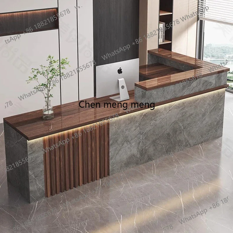 Display Nordic Reception Desks Salon Beauty Modern Purpito Reception Desks Luxury Office Recepción Negocio Commercial Furniture
Display Nordic Reception Desks Salon Beauty Modern Purpito Reception Desks Luxury Office Recepción Negocio Commercial Furniture
