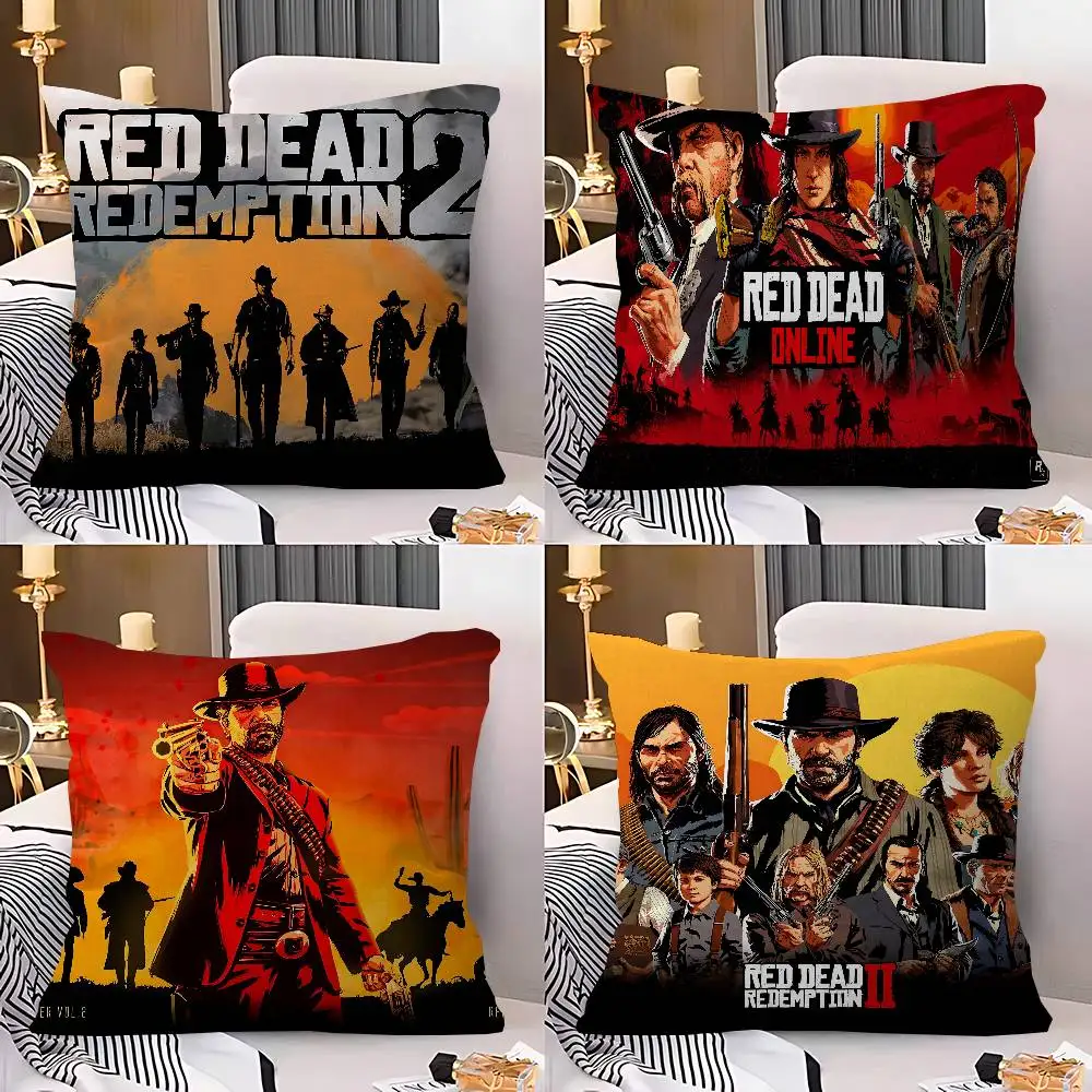 R-Red D-Dead R-Redemption 2 Cushion Cover Pillow Cover Decor Pillowcase Printed Cushion Case For Couch
R-Red D-Dead R-Redemption 2 Cushion Cover Pillow Cover Decor Pillowcase Printed Cushion Case For Couch