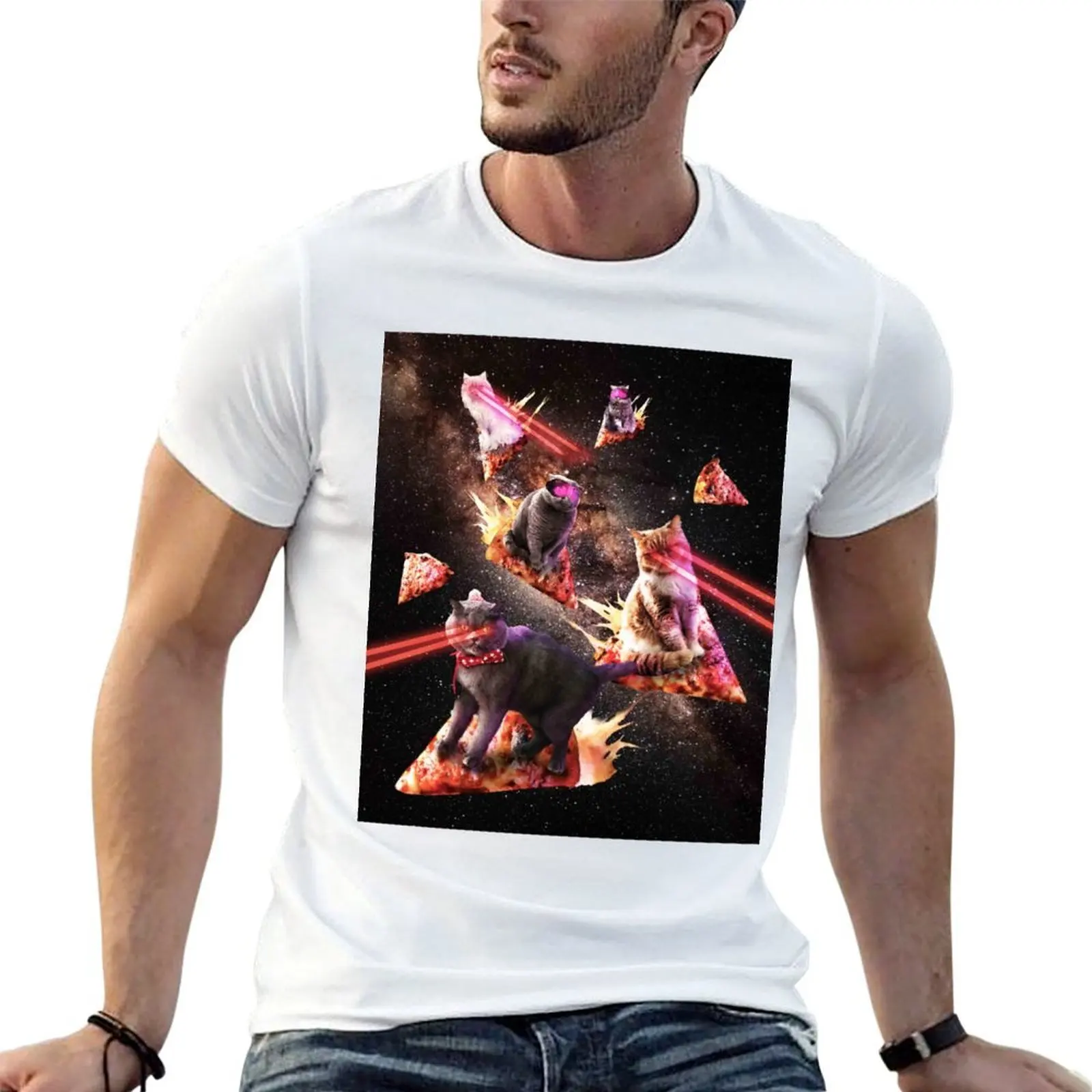 Galaxy Laser Cat - Space Pizza Cats with Lazer Eyes T-Shirt t shirts for man graphic funny t shirt for man T-Shirt
Galaxy Laser Cat - Space Pizza Cats with Lazer Eyes T-Shirt t shirts for man graphic funny t shirt for man T-Shirt