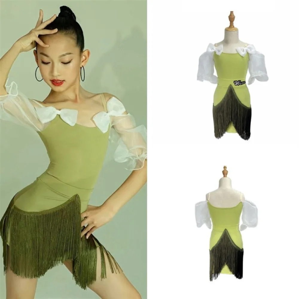New Latin Dance Training Wear Long Sleeve Latin Competition Wear Children Dance Wear Standard Dance Competition High-End Outfits
New Latin Dance Training Wear Long Sleeve Latin Competition Wear Children Dance Wear Standard Dance Competition High-End Outfits