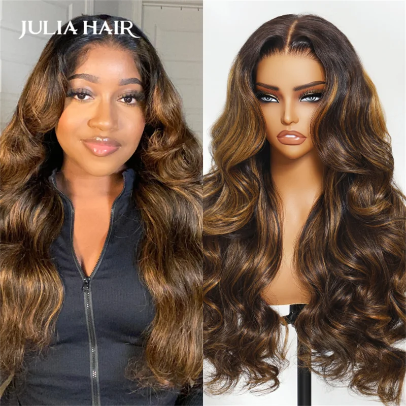 Julia Hair NEW #FB30 Brown Glueless Human Hair Wig 3D Body Wave Pre Styled Brazilian Colored Lace Front Wig Pre Bleached Knots
Julia Hair NEW #FB30 Brown Glueless Human Hair Wig 3D Body Wave Pre Styled Brazilian Colored Lace Front Wig Pre Bleached Knots