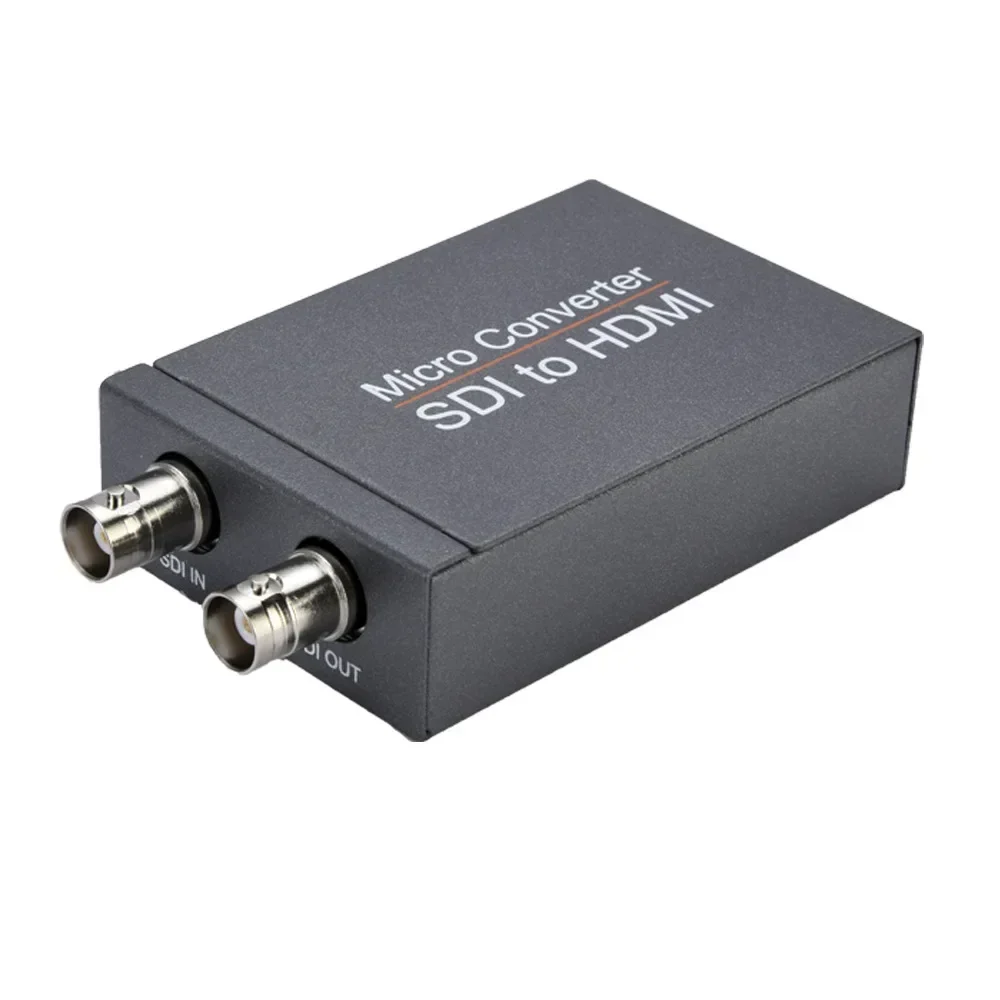 1080p BNC HD-SDI 3G SDI To HDMI SDI Display Adapter Video Converter with SDI Loop Out for Camera Video Recorder To TV Monitor
1080p BNC HD-SDI 3G SDI To HDMI SDI Display Adapter Video Converter with SDI Loop Out for Camera Video Recorder To TV Monitor