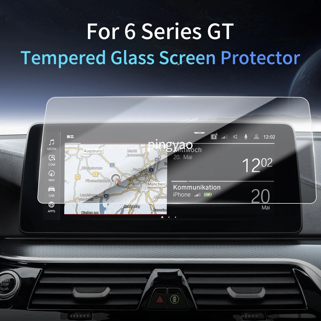 Автомобильная наклейка, защитная пленка для экрана, навигационный дисплей, закаленное стекло, защитная пленка для автомобиля 25 BMW 6 серии GT
Автомобильная наклейка, защитная пленка для экрана, навигационный дисплей, закаленное стекло, защитная пленка для автомобиля 25 BMW 6 серии GT
