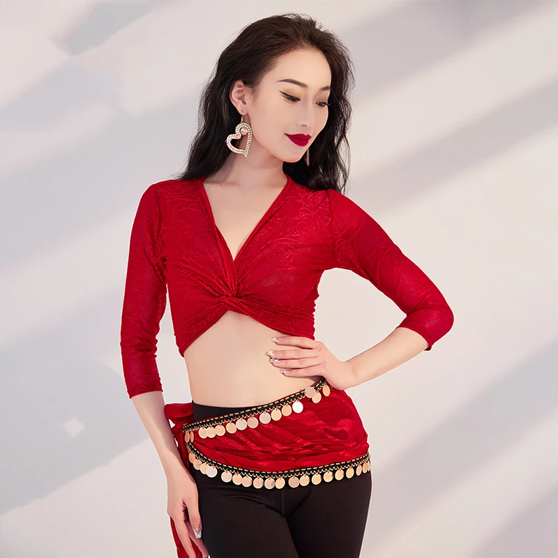 Костюм для танца живота, новинка, кардиган на завязках, топ с длинными рукавами, тренировочный костюм, топ для выступления в восточном стиле, Осень-зима
Костюм для танца живота, новинка, кардиган на завязках, топ с длинными рукавами, тренировочный костюм, топ для выступления в восточном стиле, Осень-зима