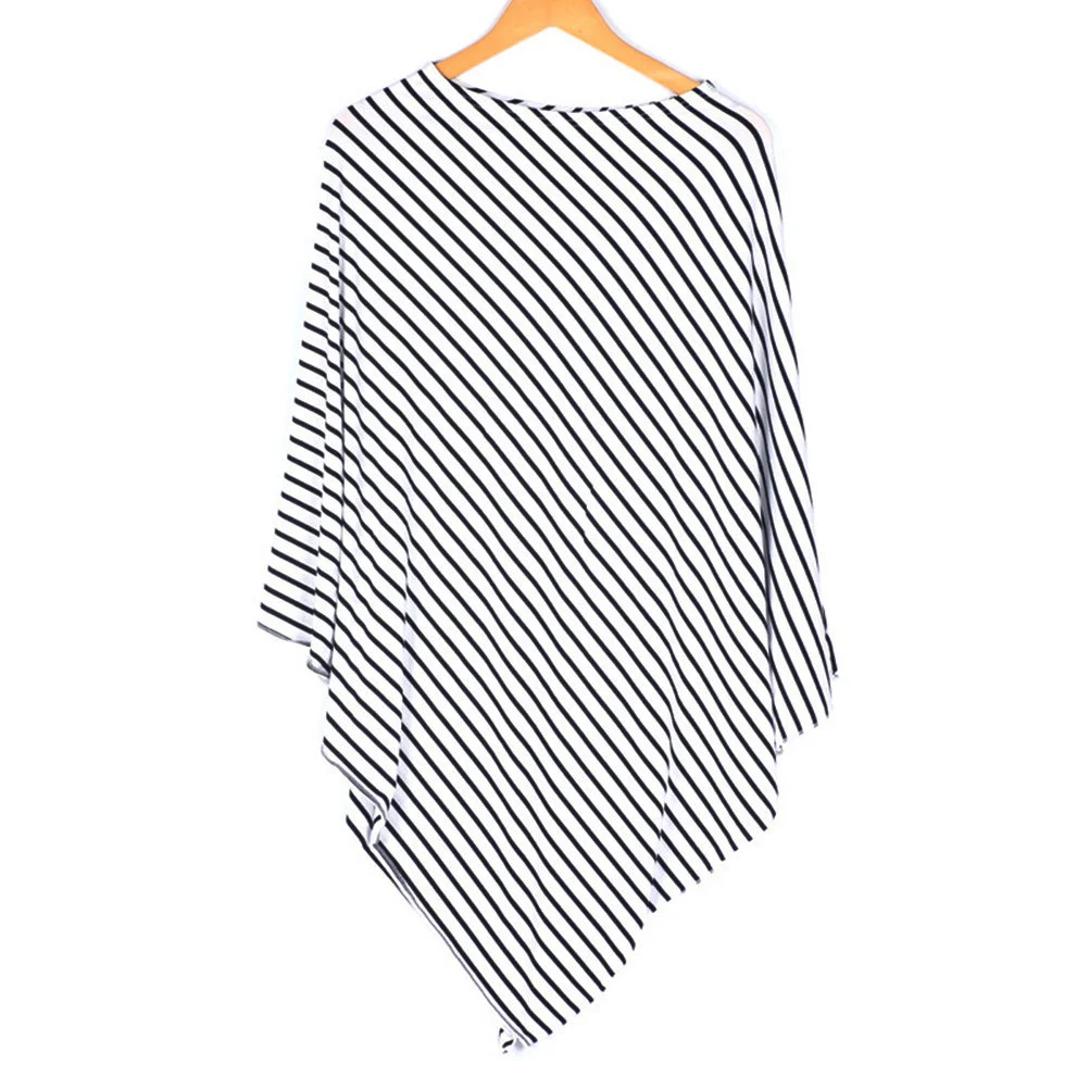 Nursing Cover Scarf Stretchy Shawl for Baby Car Seat Canopy Stroller Carseat Summer Heat Bugs Germs Protection Strip Black
Nursing Cover Scarf Stretchy Shawl for Baby Car Seat Canopy Stroller Carseat Summer Heat Bugs Germs Protection Strip Black