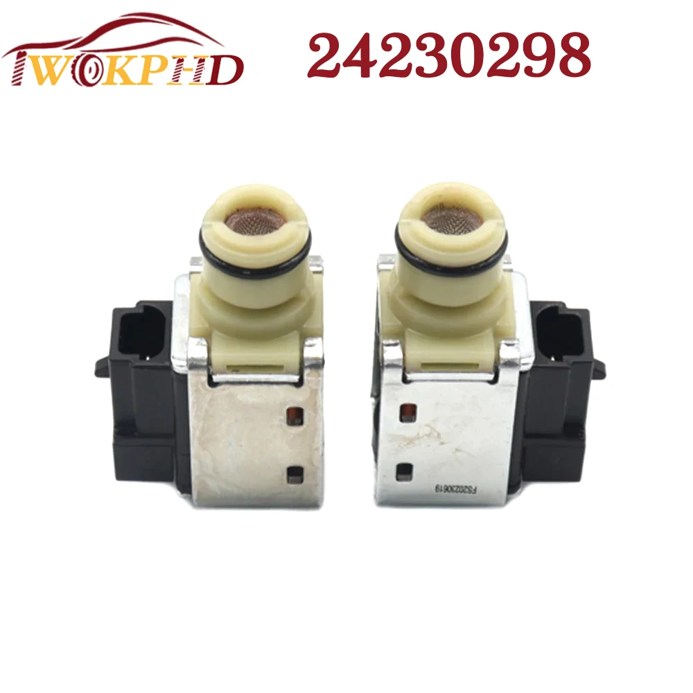 2PCS Automatic Transmission Shift Solenoid 4L60E 4L65E 24230298 for Buick Chevrolet Colorado Camaro Hummer Cadillac Envoy Saab
2PCS Automatic Transmission Shift Solenoid 4L60E 4L65E 24230298 for Buick Chevrolet Colorado Camaro Hummer Cadillac Envoy Saab