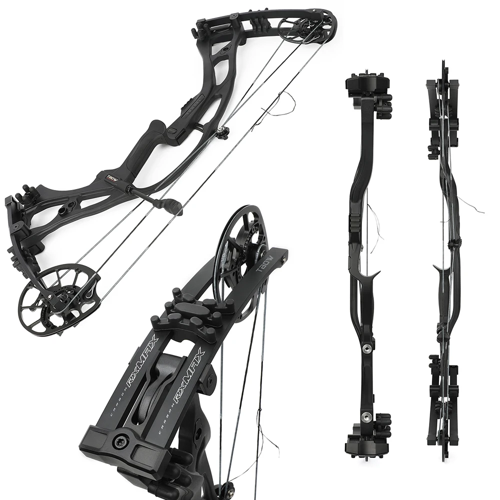 Compound Bow 40-70 Lbs Adjustable IBO 342fps Let Off 80-85% CNC Dual Cam Right Hand Powerful Shooting Hunting Archery Pulley Bow
Compound Bow 40-70 Lbs Adjustable IBO 342fps Let Off 80-85% CNC Dual Cam Right Hand Powerful Shooting Hunting Archery Pulley Bow