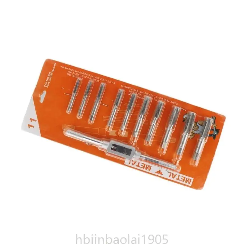 E74E 11peece Tap and Die Set, качественный инструмент стальной резьбы для механики и энтузиастов, ремонтирующие механическую
E74E 11peece Tap and Die Set, качественный инструмент стальной резьбы для механики и энтузиастов, ремонтирующие механическую