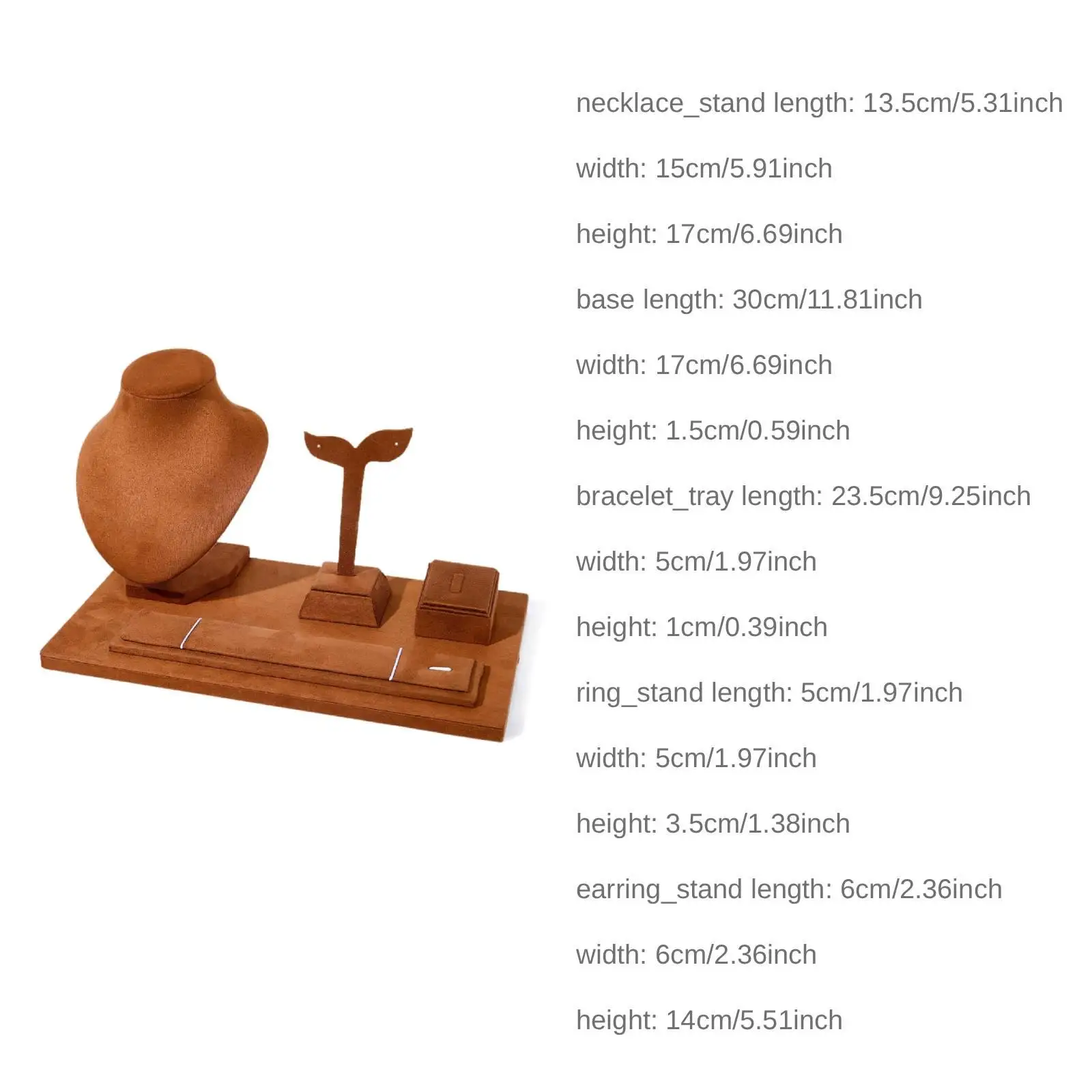 Necklace Display Stand Home Decoration Holder Storage Organizer Necklace Bust for Ring Bracelet Business Opening Bedroom Desktop
Necklace Display Stand Home Decoration Holder Storage Organizer Necklace Bust for Ring Bracelet Business Opening Bedroom Desktop
