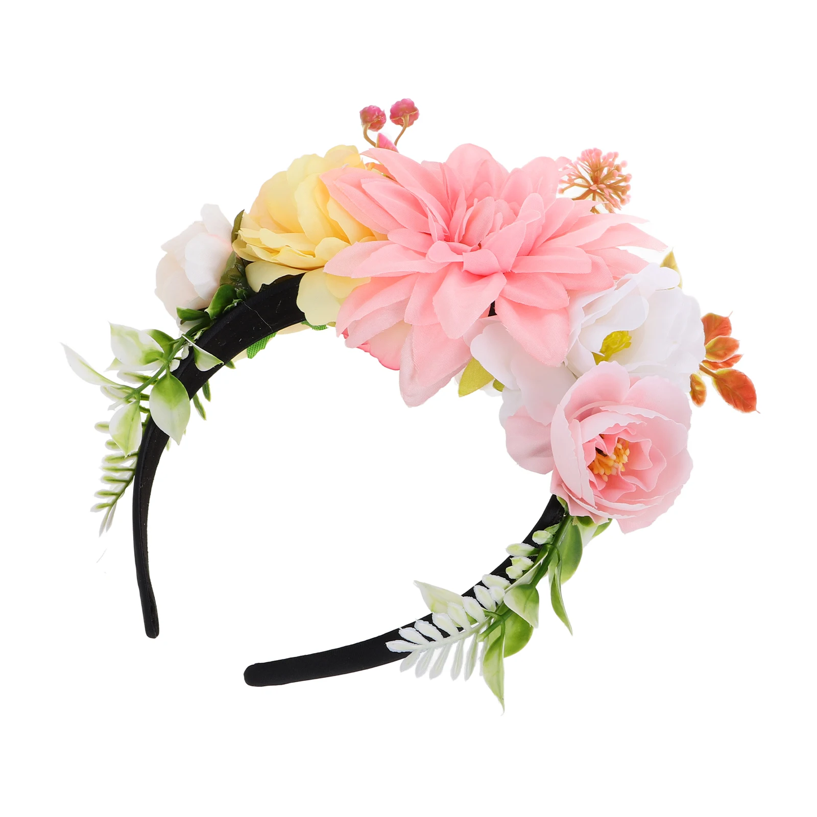 Artificial Flower Headband Bridal Festival Floral Garland Hoop Headwear Crown Double Sided Elastic Comfortable Wedding Birthday
Artificial Flower Headband Bridal Festival Floral Garland Hoop Headwear Crown Double Sided Elastic Comfortable Wedding Birthday