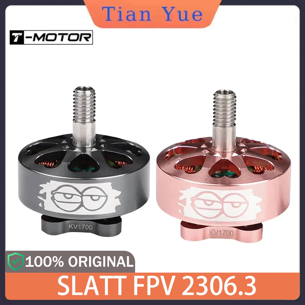 T-Motor 2306.3 Slattfpv Бесщеточный двигатель 1700/2500KV 4-6S 4 мм вал FPV Racing Drone Замена
T-Motor 2306.3 Slattfpv Бесщеточный двигатель 1700/2500KV 4-6S 4 мм вал FPV Racing Drone Замена