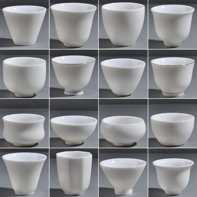 Teacup Coffeeware Mug Teaware Cutlery Infuser Chinese Dehua White Porcelain Tea Cup Set Kungfu Ceramic Bowl Ceremony Accessories
Teacup Coffeeware Mug Teaware Cutlery Infuser Chinese Dehua White Porcelain Tea Cup Set Kungfu Ceramic Bowl Ceremony Accessories