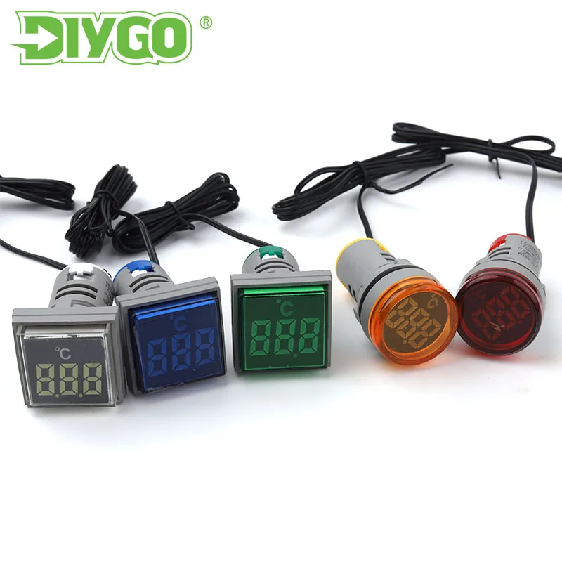 Digital LED Thermomete Display lamp Monitor Panel Meter Measuring Range -20-199 Celsius for Car Temperature Monitor Panel Meter
Digital LED Thermomete Display lamp Monitor Panel Meter Measuring Range -20-199 Celsius for Car Temperature Monitor Panel Meter