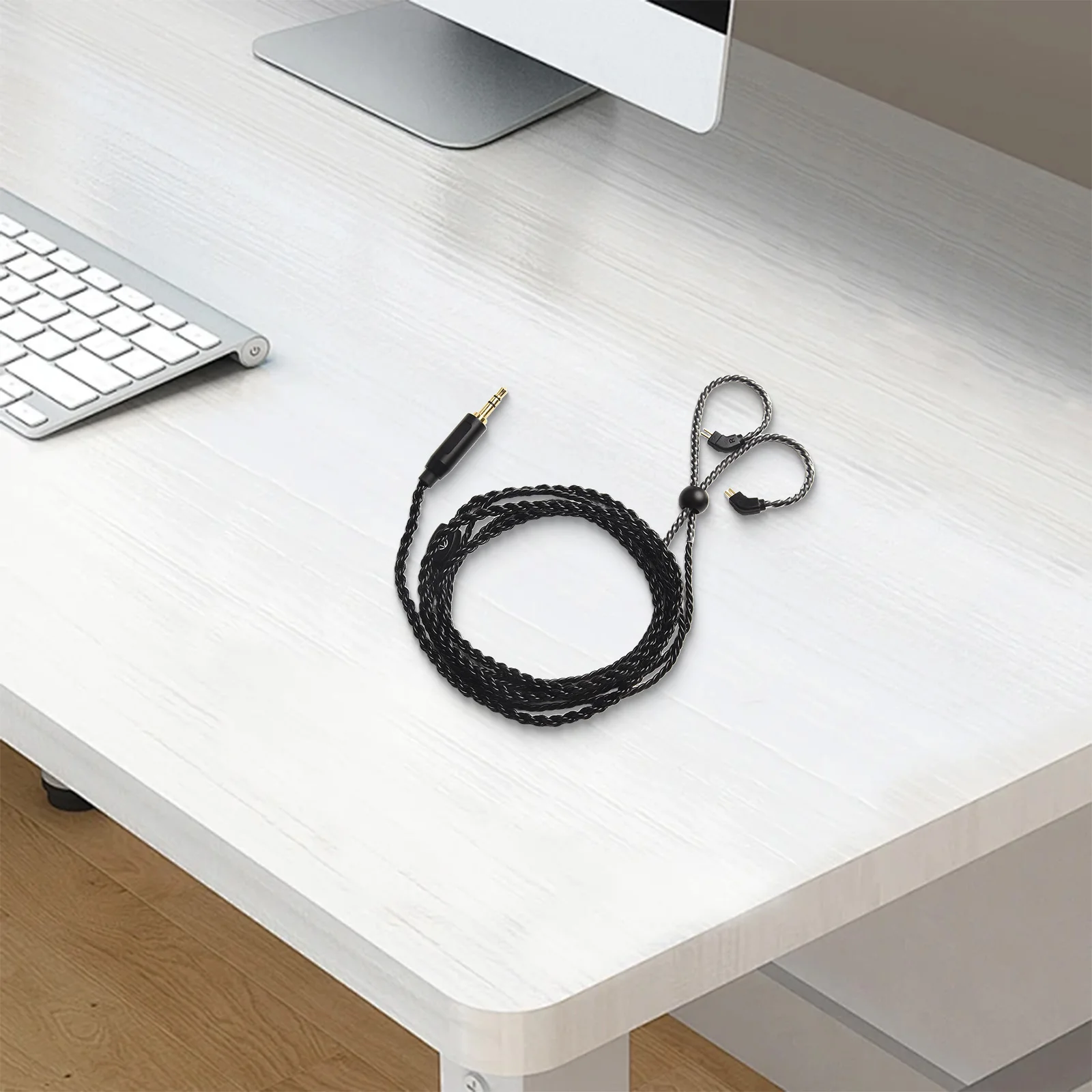 6 Core Earphones Cable TRN 6 Core Earphones Cable For Listening To Music Comfortable Listening Experience Volume Control
6 Core Earphones Cable TRN 6 Core Earphones Cable For Listening To Music Comfortable Listening Experience Volume Control