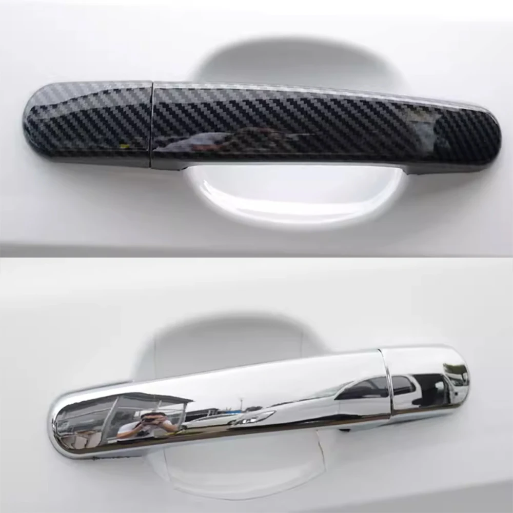 Accessories For Ford Transit 2016-2024 Chrome Door Handle Trim Cover ABS Carbon Fiber Look
Accessories For Ford Transit 2016-2024 Chrome Door Handle Trim Cover ABS Carbon Fiber Look