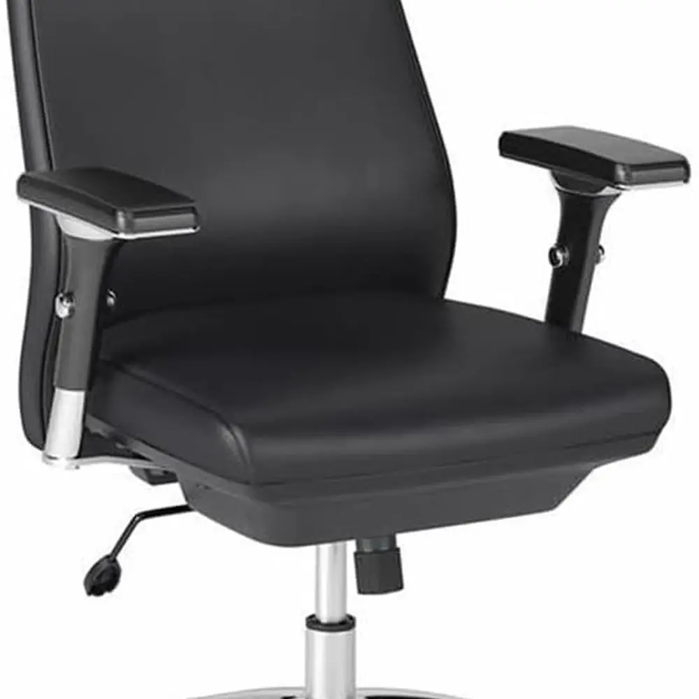 Black High-Back Leather Executive Chair by Bush Business Studio C: Comfortable Seating for Home or Office
Black High-Back Leather Executive Chair by Bush Business Studio C: Comfortable Seating for Home or Office