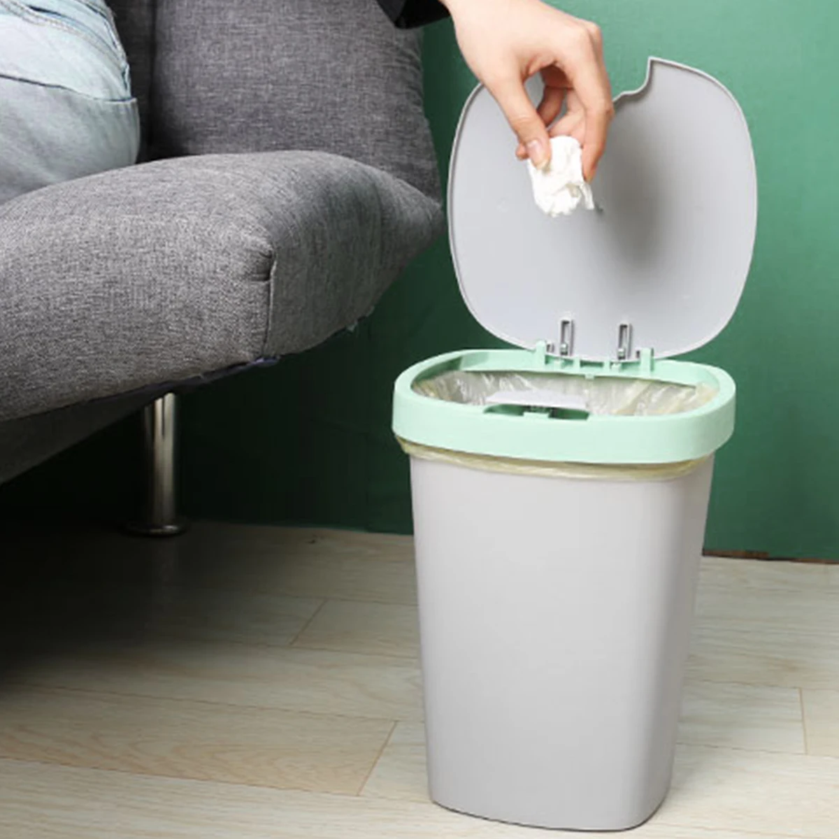 Flip Trash Can Cute Covered with Lid Waste Basket Garbage Kitchen Cans Locking Push Button Foldable Indoor
Flip Trash Can Cute Covered with Lid Waste Basket Garbage Kitchen Cans Locking Push Button Foldable Indoor