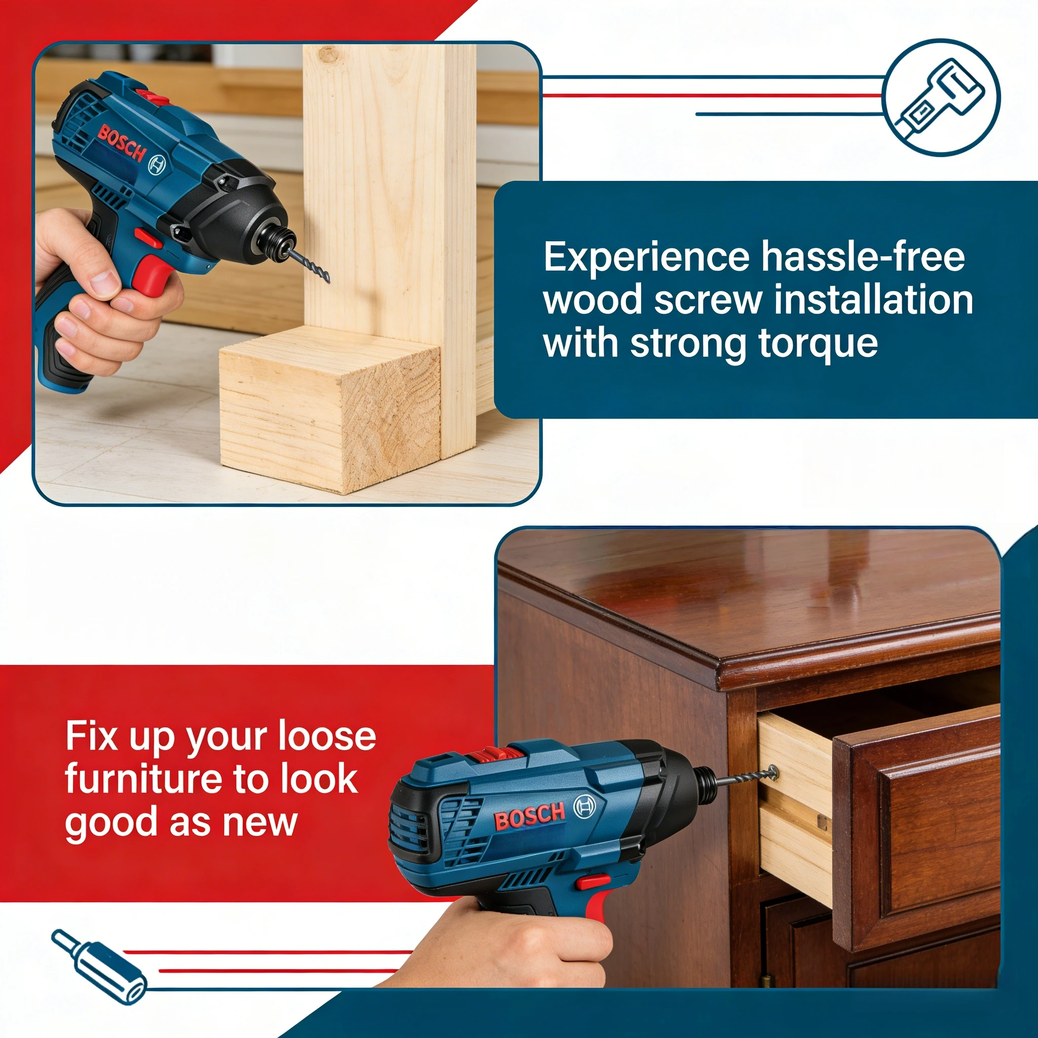 BOSCH GDR120-LI Impact Driver Wrench 12V Professional Cordless 1/4in 100Nm Electril Screwdriver Power Tool Bare Machine
BOSCH GDR120-LI Impact Driver Wrench 12V Professional Cordless 1/4in 100Nm Electril Screwdriver Power Tool Bare Machine