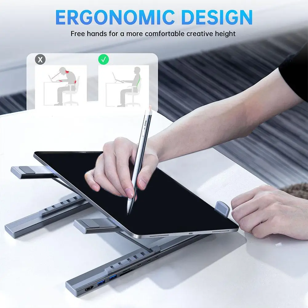 Док-станция для ноутбука USB C Подставка для док-станции USB C Держатель для планшета и ноутбука с 4K HDMI 2 USB 3.1 PD 100 Вт Док-станция для MacBook V6C2
Док-станция для ноутбука USB C Подставка для док-станции USB C Держатель для планшета и ноутбука с 4K HDMI 2 USB 3.1 PD 100 Вт Док-станция для MacBook V6C2