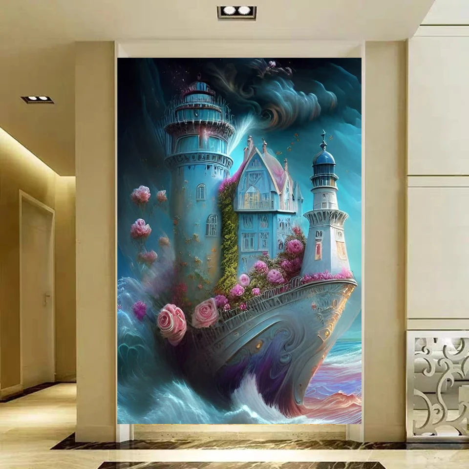 2026 New 5DDIY Diamond Painting Sailboat Landscape Flower Art Painting Full Embroidery Mosaic Embroidery Image Decoration
2026 New 5DDIY Diamond Painting Sailboat Landscape Flower Art Painting Full Embroidery Mosaic Embroidery Image Decoration