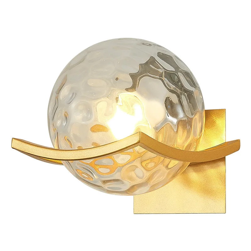 Modern Led wall Light Gold Glass Ball Wall Lamp living Room Bathroom Bedroom Bedside Entrance Porch Indoor Lighting DecorLamp
Modern Led wall Light Gold Glass Ball Wall Lamp living Room Bathroom Bedroom Bedside Entrance Porch Indoor Lighting DecorLamp