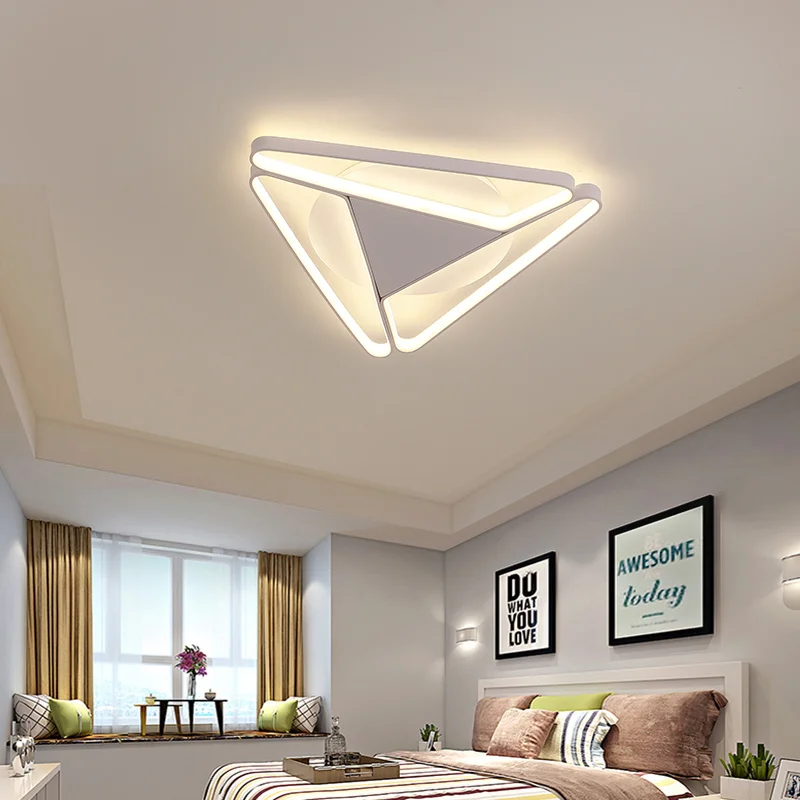 Modern Led Ceiling Lamps For Bedroom Lighting Round Triangle Ultra Thin led Ceiling Lights Living Dining Room Lighting Fixtures 
Modern Led Ceiling Lamps For Bedroom Lighting Round Triangle Ultra Thin led Ceiling Lights Living Dining Room Lighting Fixtures