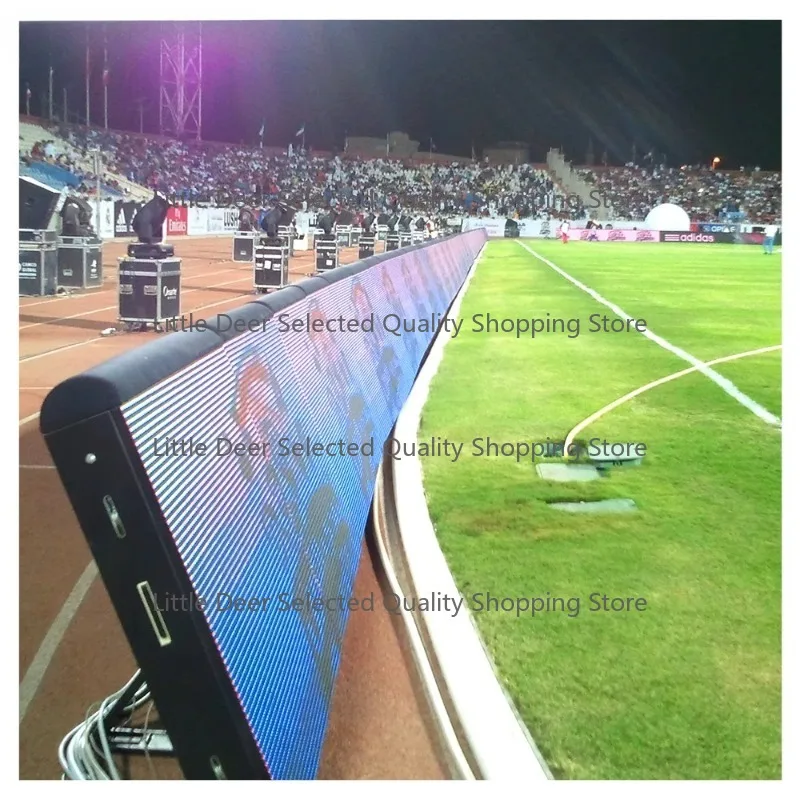Soccer Football Basketball Stadium Ground Support Advertising Banner Perimeter P10 LED Display
Soccer Football Basketball Stadium Ground Support Advertising Banner Perimeter P10 LED Display