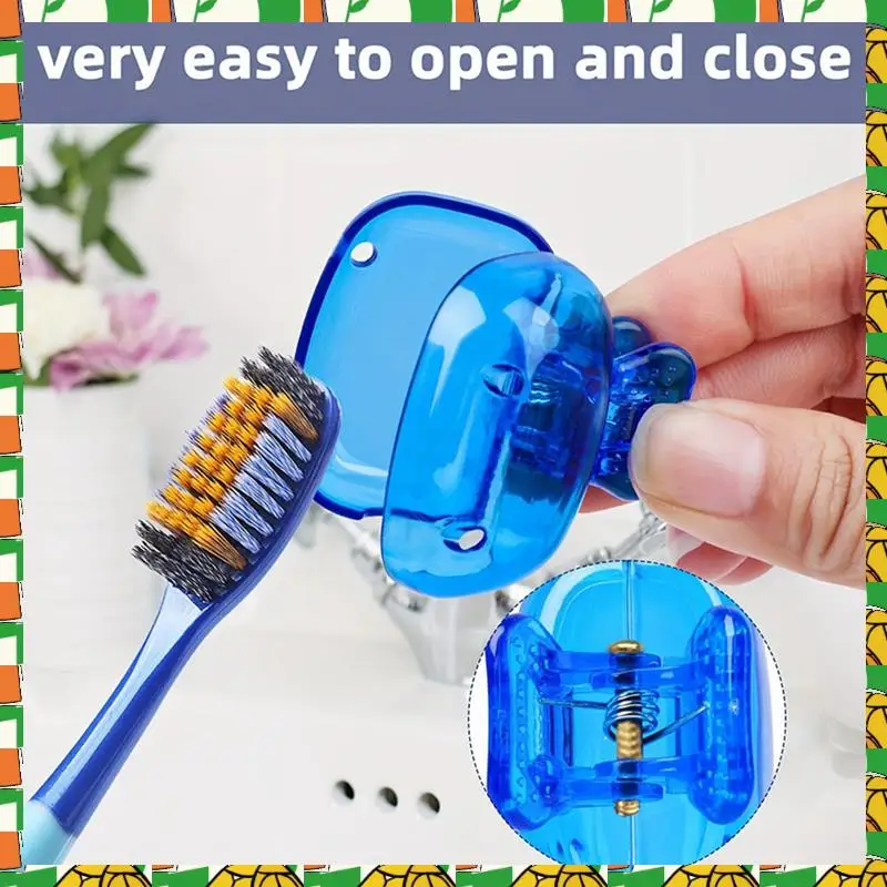Professional Tool Household Daily Necessities A - Toothbrush Travel Storage Clip With Protective Cover, Essential For Daily Use
Professional Tool Household Daily Necessities A - Toothbrush Travel Storage Clip With Protective Cover, Essential For Daily Use