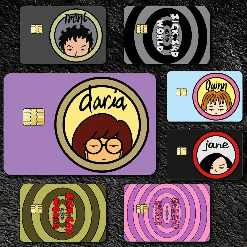 D-Daria Credit Card Skin Stickers For VISA Bank Bus Metro Access Card Protective Film Cover Sticker
D-Daria Credit Card Skin Stickers For VISA Bank Bus Metro Access Card Protective Film Cover Sticker