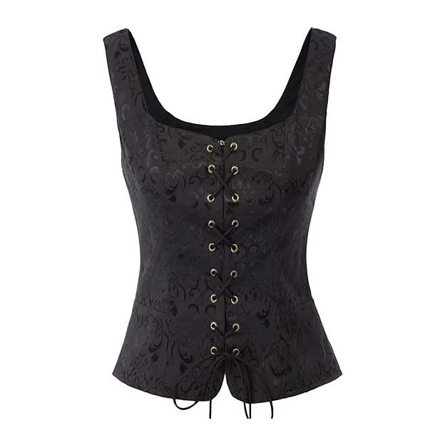 Caribbean Pirate Waist-Cinching Vest Women's Court Renaissance Princess Witch Performance Costume Short Pure Color Cotton Inner
Caribbean Pirate Waist-Cinching Vest Women's Court Renaissance Princess Witch Performance Costume Short Pure Color Cotton Inner