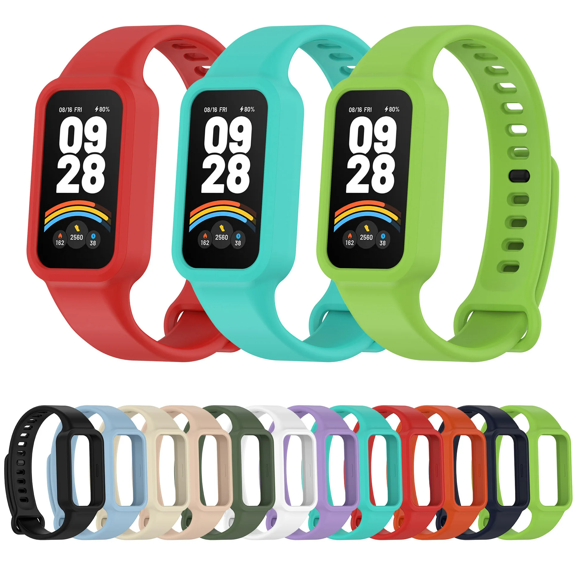 For Redmi band3/band9 ACTIVE Silicone Strap Replacement Watchband Bracelet Wristband Band Soft Case Casing Shell Accessories
For Redmi band3/band9 ACTIVE Silicone Strap Replacement Watchband Bracelet Wristband Band Soft Case Casing Shell Accessories
